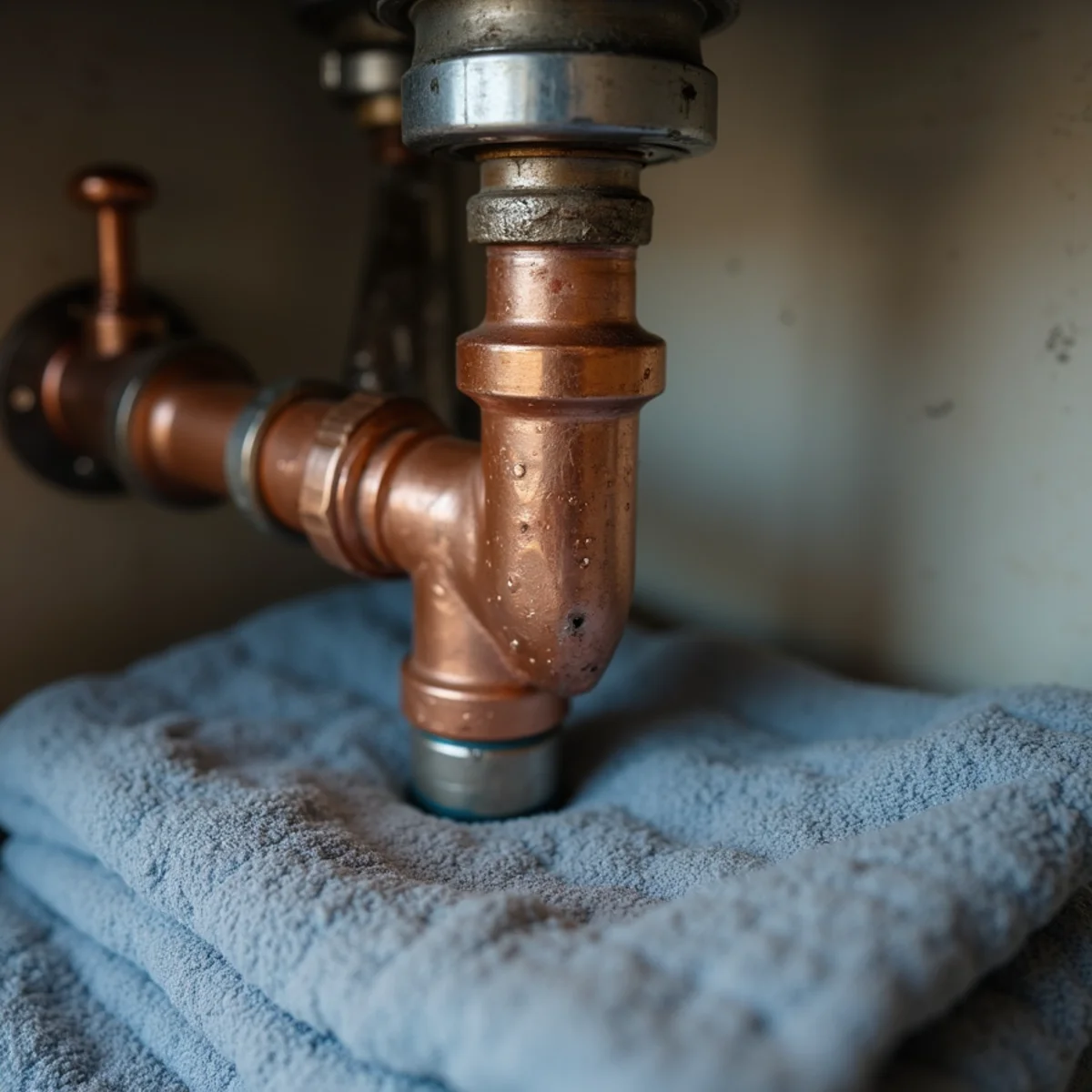 Burst Pipe Cleanup in progress in a Concord, CA home by an IICRC-certified crew