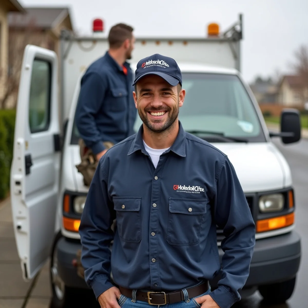 Water damage restoration crew working in the Ayers Ranch neighborhood of Concord, CA