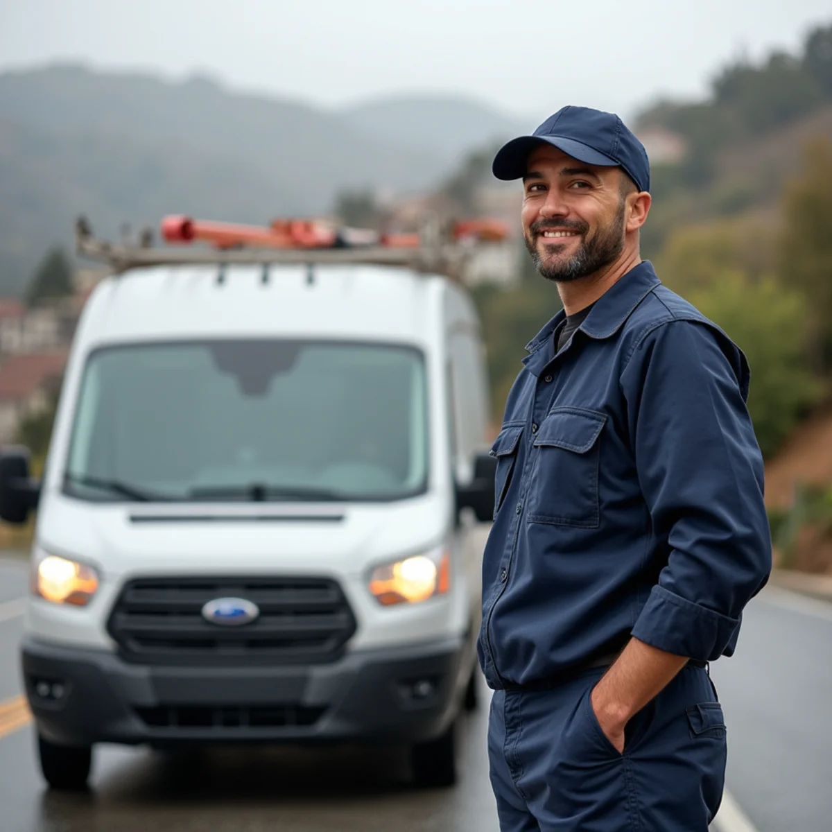 Water damage restoration in the hillside Concord Hills tracts climbing toward Mt Diablo, CA