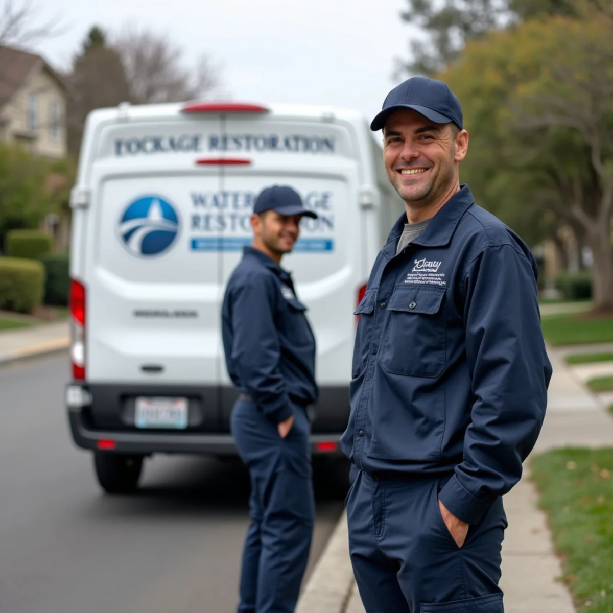 Water damage restoration crew serving Albany, CA near Solano Avenue
