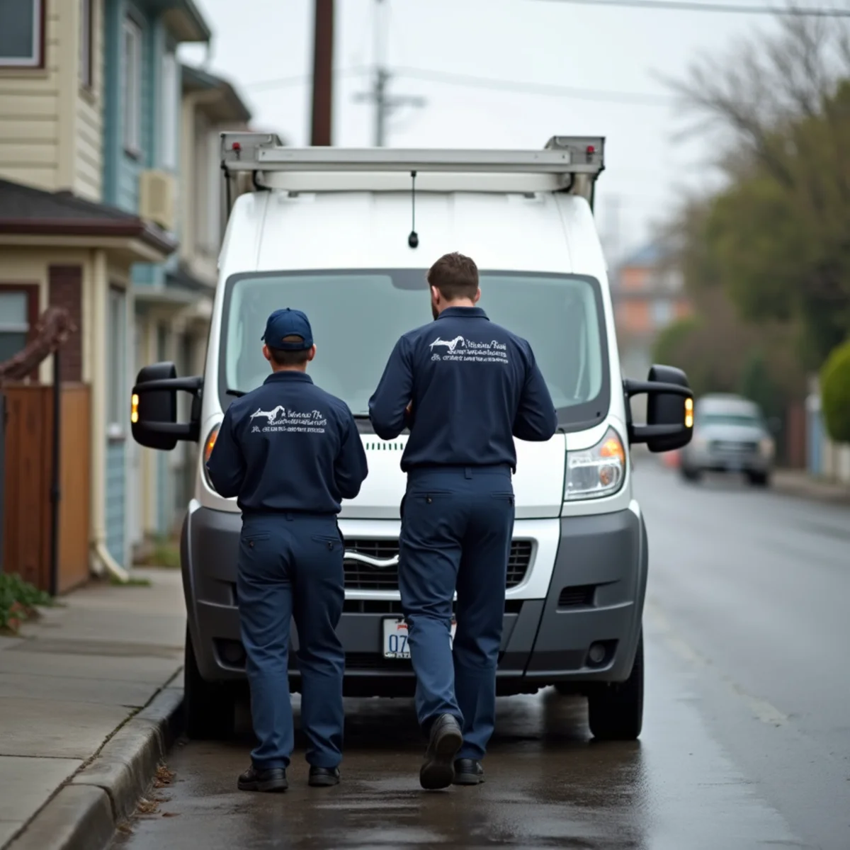 Commercial water damage restoration crew responding in Emeryville, CA near Bay Street