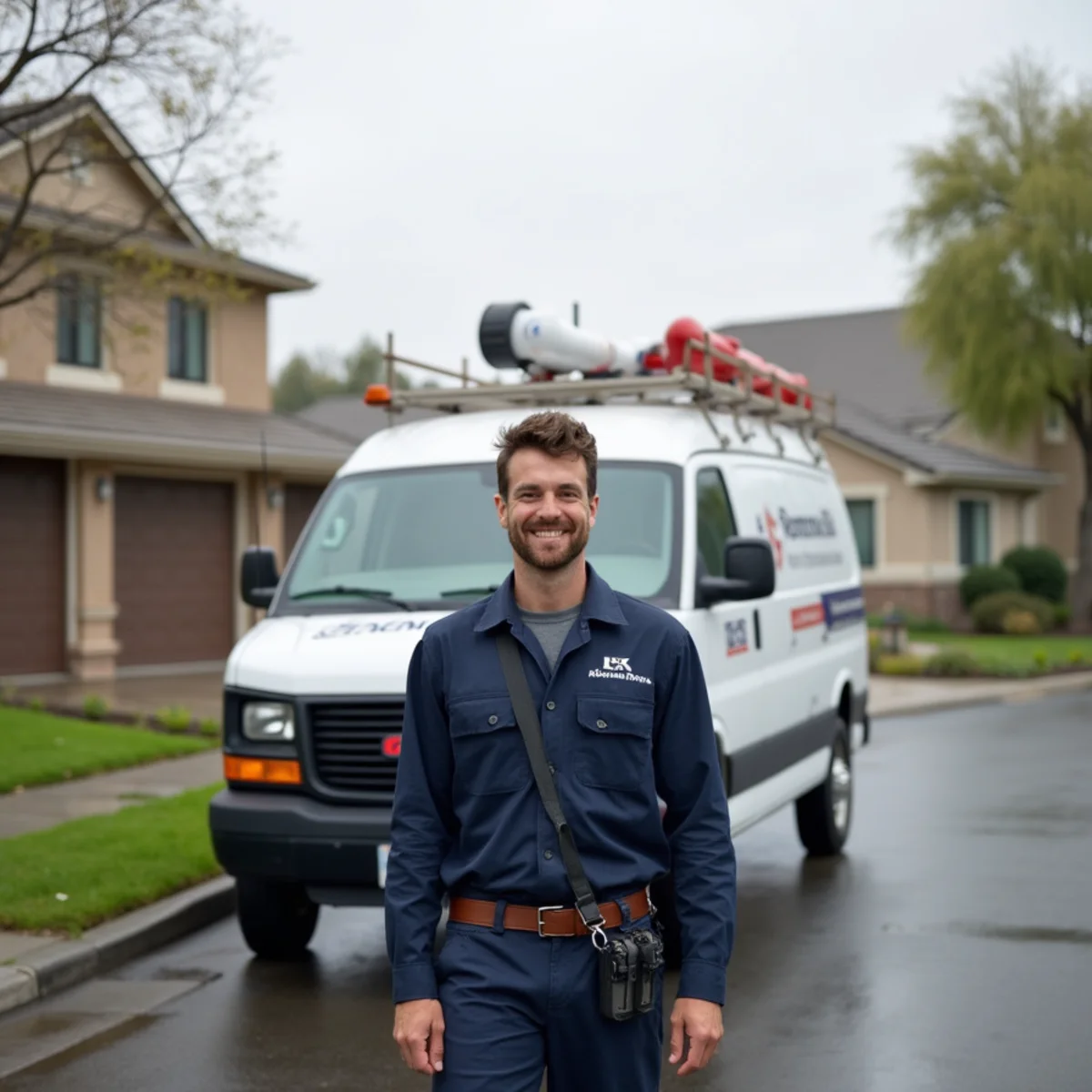 Water damage restoration crew serving a Delta-edge subdivision in Oakley, CA