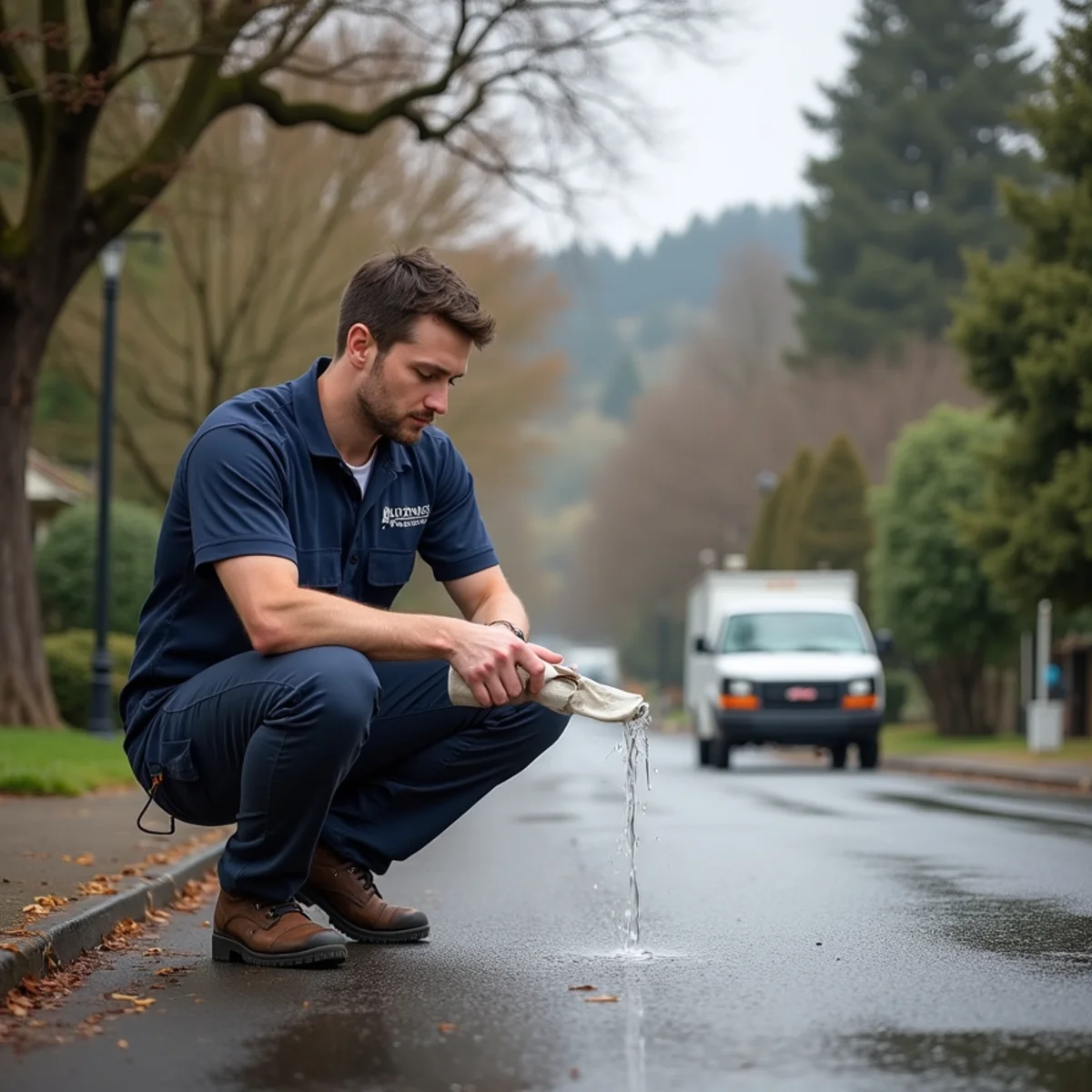 Residential neighborhood in Orinda served by Water Concord for water damage restoration