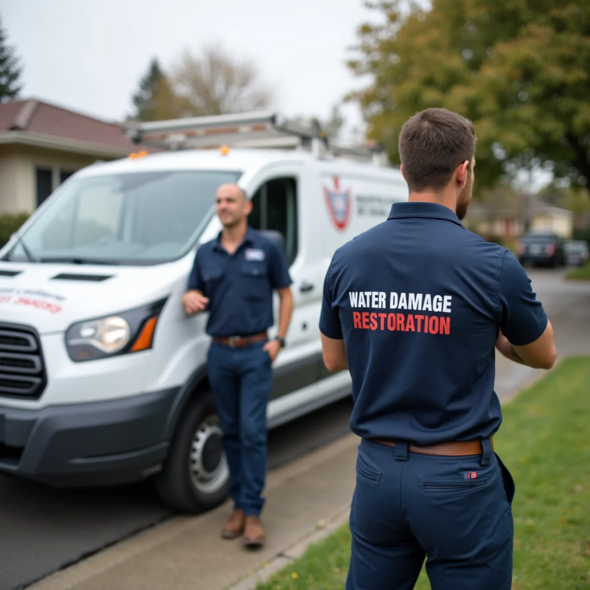 Water damage restoration crew serving Pinole, CA along the I-80 corridor