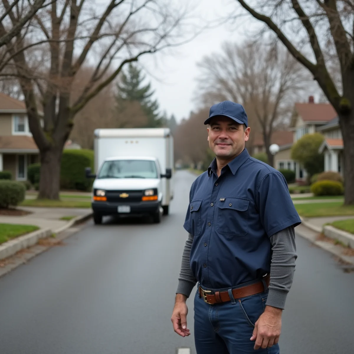 Residential neighborhood in Rudgear Estates served by Water Concord for water damage restoration